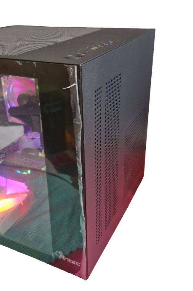 Gaming compact PC with static ARGB, GTX1060 6Gb GPU, i5-4590 CPU, 16Gb RAM, 512Gb SSD, Win 11 Pro
