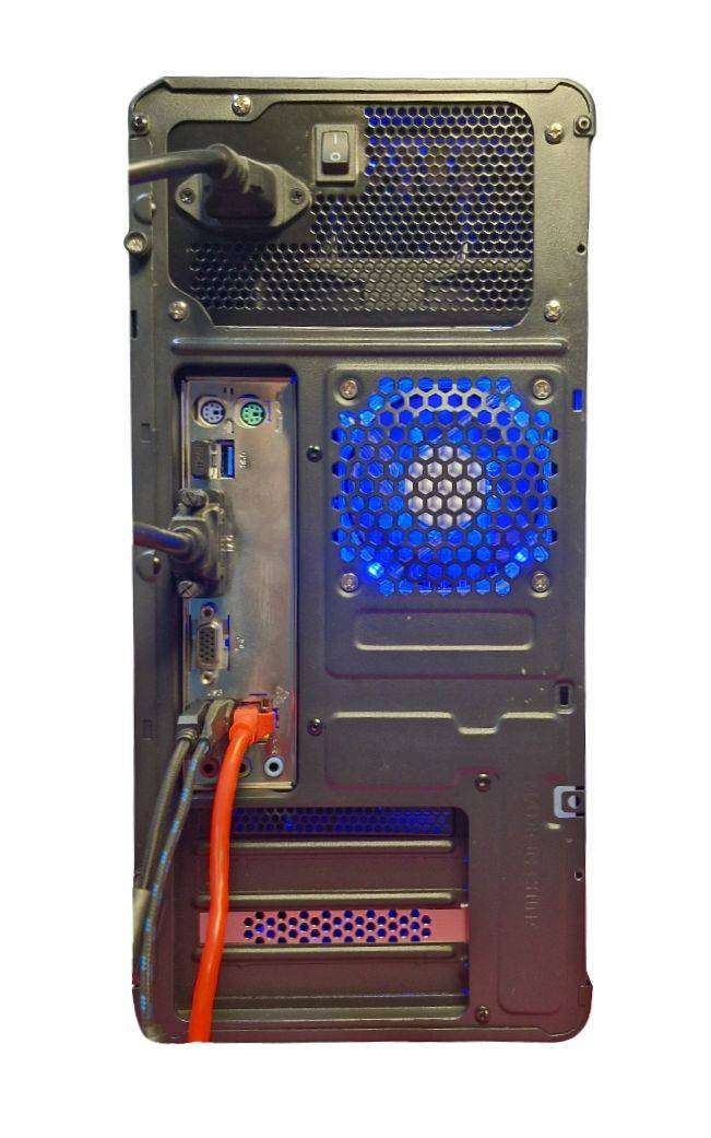 Gaming PC, MSI H110M Pro M/B, i5-7500 CPU, 16Gb RAM, 256Gb NvMe, no GPU, Win 11 Pro