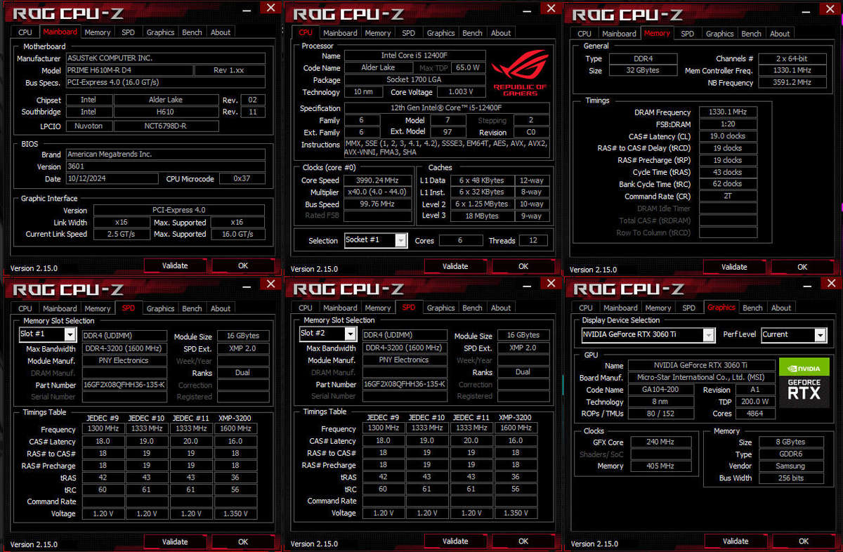 Gaming PC with ARGB, RTX3060 Ti 8Gb GPU, i5-12400F CPU, 32Gb RAM, 1Tb NvMe, Win 11 Pro