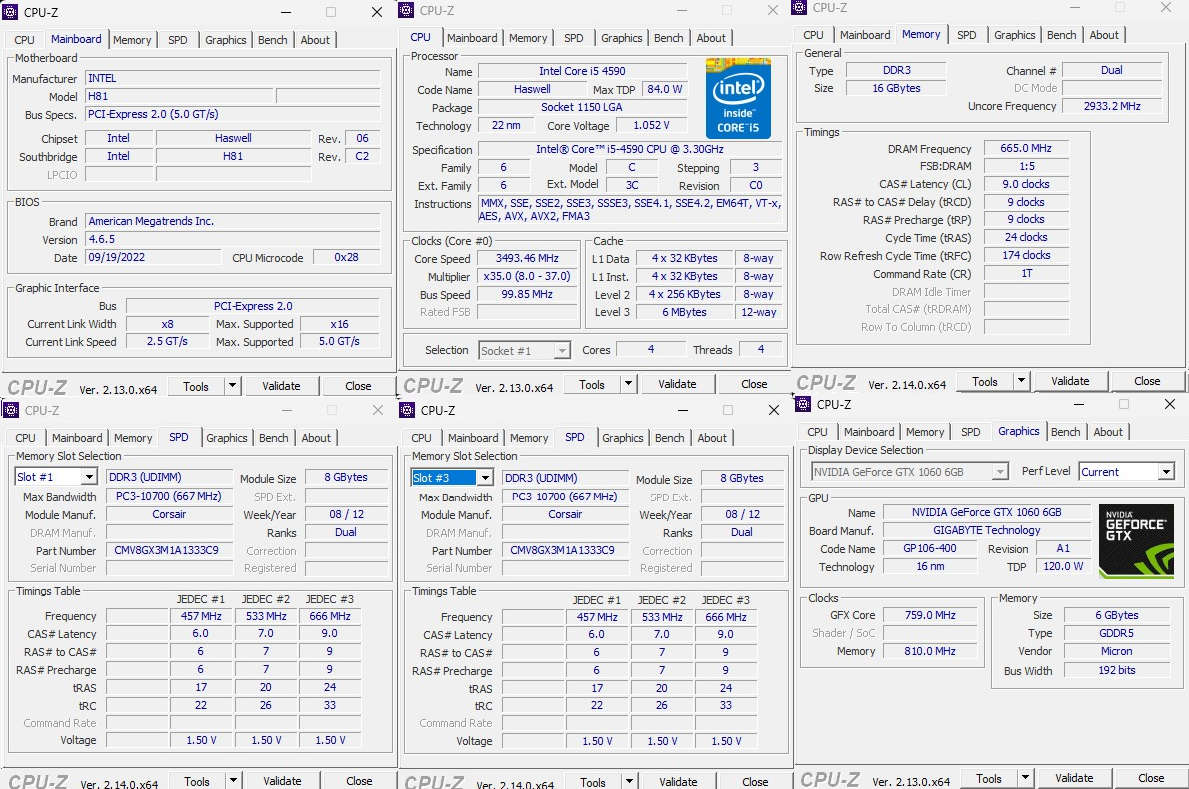 Gaming PC with ARGB, GTX1060 6Gb GPU, i5-4590 CPU, 16Gb RAM, 512Gb NvMe, Win 11 Pro