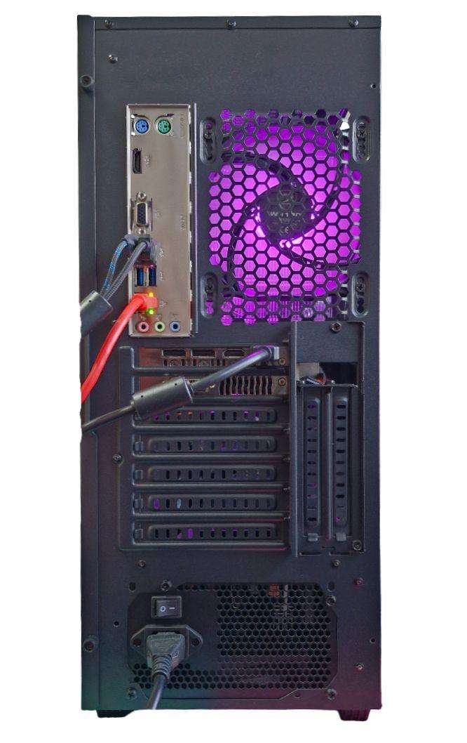Gaming PC with ARGB, GTX1080 8Gb GPU, i5-10400 CPU, 16Gb RAM, 512Gb NvMe, Win 11 Pro