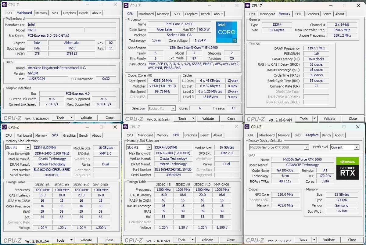 Gaming PC with ARGB, RTX3060 12Gb GPU, i5-12400 CPU, 32Gb RAM, 1Tb NvMe, Win 11 Pro