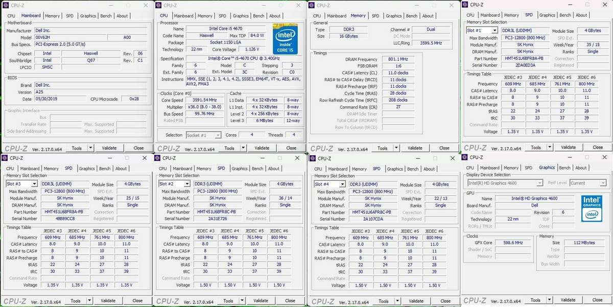Dell Optiplex 9020 SFF, i5-4670 CPU, 16Gb RAM, 500Gb SSD, 255W PSU, DVD, Win 11 Pro
