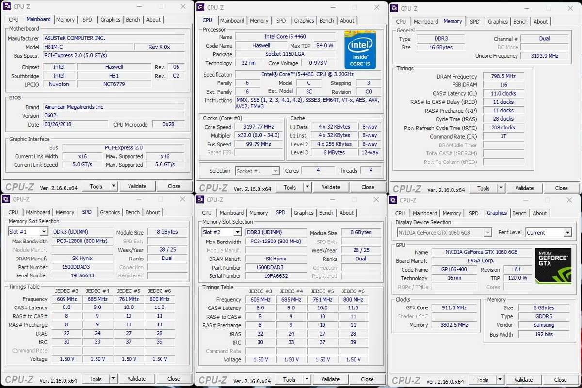 Gaming compact PC with static ARGB, GTX1060 6Gb GPU, i5-4460 CPU, 16Gb RAM, 512Gb SSD, Win 11 Pro