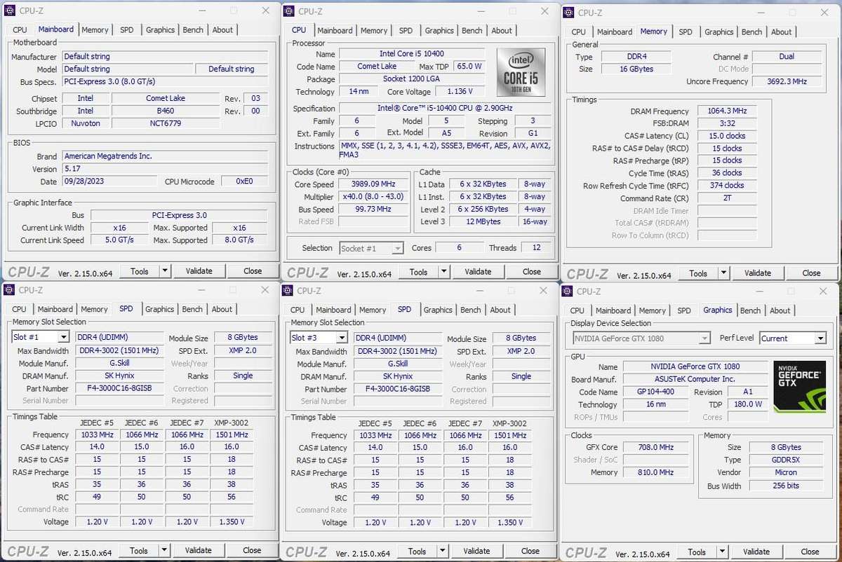 Gaming PC with ARGB, GTX1080 8Gb GPU, i5-10400 CPU, 16Gb RAM, 512Gb NvMe, Win 11 Pro