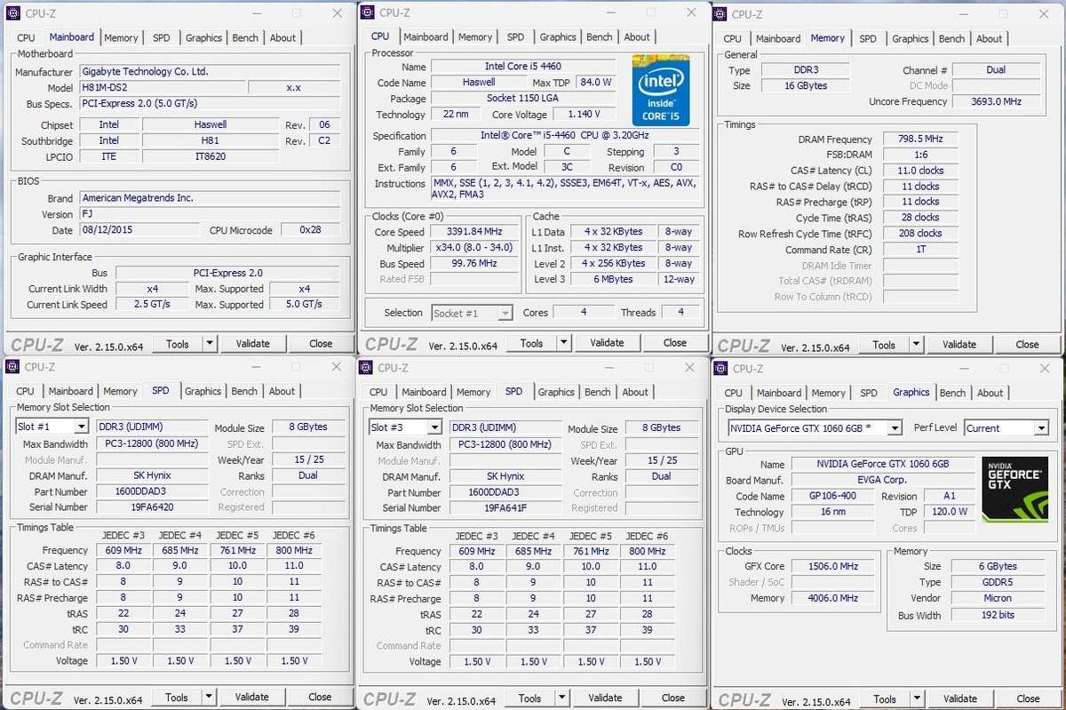 Gaming PC with ARGB, GT1060 6Gb GPU, i5-4460 CPU, 16Gb RAM, 512Gb SSD, DVD, Win 11 Pro