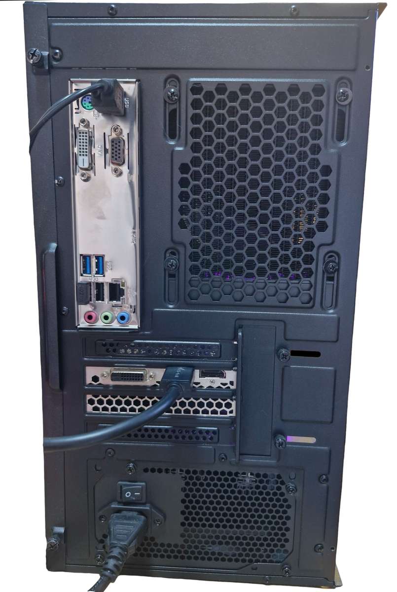 Gaming PC with aRGB, GTX1660 Ti 6Gb GPU, i5-9500 CPU, 16gb RAM, 512Mb SSD, Win 11 & Office 2021 Pro