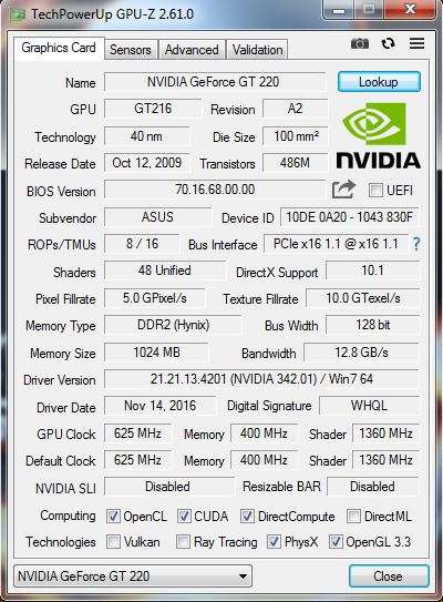Windows 10 Desktop PC, GT220 1Gb GPU, C 2 Quad Q6600 CPU, 4Gb RAM, 256Gb SSD, DVD