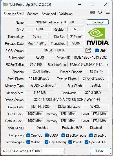 Gaming PC with ARGB, GTX1080 8Gb GPU, i5-10400 CPU, 16Gb RAM, 512Gb NvMe, Win 11 Pro