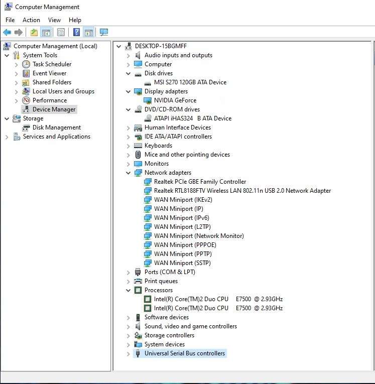 Windows 10 Desktop PC, GTX645 1Gb GPU, C2Duo E7500 CPU, 4Gb RAM, 120Gb SSD, DVD