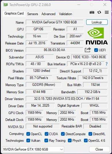 Gaming PC with ARGB, GT1060 6Gb GPU, i5-4590 CPU, 16Gb RAM, 512Gb SSD, DVD, Win 11 Pro