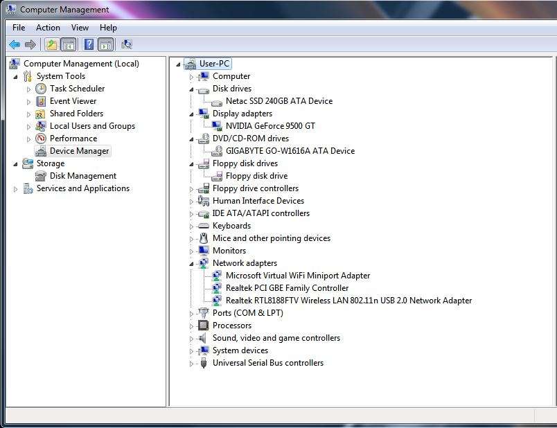 Windows 10 Desktop PC, 9500GT 512Gb GPU, Core2 Quad CPU, 4Gb RAM, 240Gb SSD, DVD, Win 10 Pro
