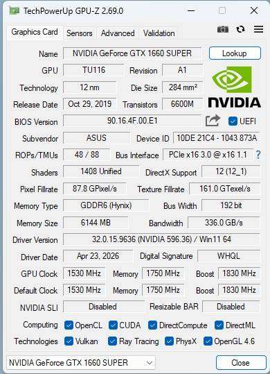 Gaming PC with ARGB, GTX 1660 Super 6Gb GPU, i5-7400 CPU, 16Gb RAM, 512Gb SSD, Win 11 Pro