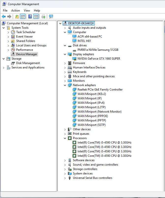 Gaming PC with ARGB, GT1660 Super 6Gb GPU, i5-4590 CPU, 16Gb RAM, 512Gb NvMe, Win 11 Pro