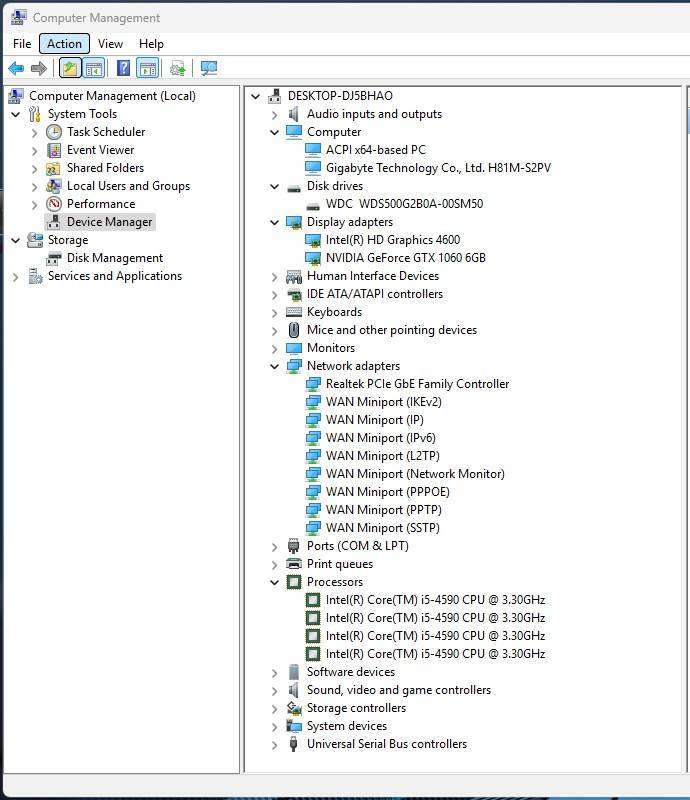 Gaming PC with static ARGB, GTX1060 6Gb GPU, i5-4590 CPU, 16Gb RAM, 500Gb SSD, Win 11 Pro