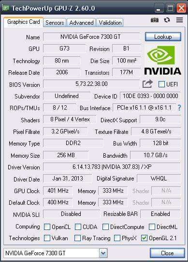 Vintage XP 32bit Desktop, GF 7300 GT 256Mb GPU, P4 640 CPU, 4Gb RAM, 120Gb SSD, DVD, Win XP32bit