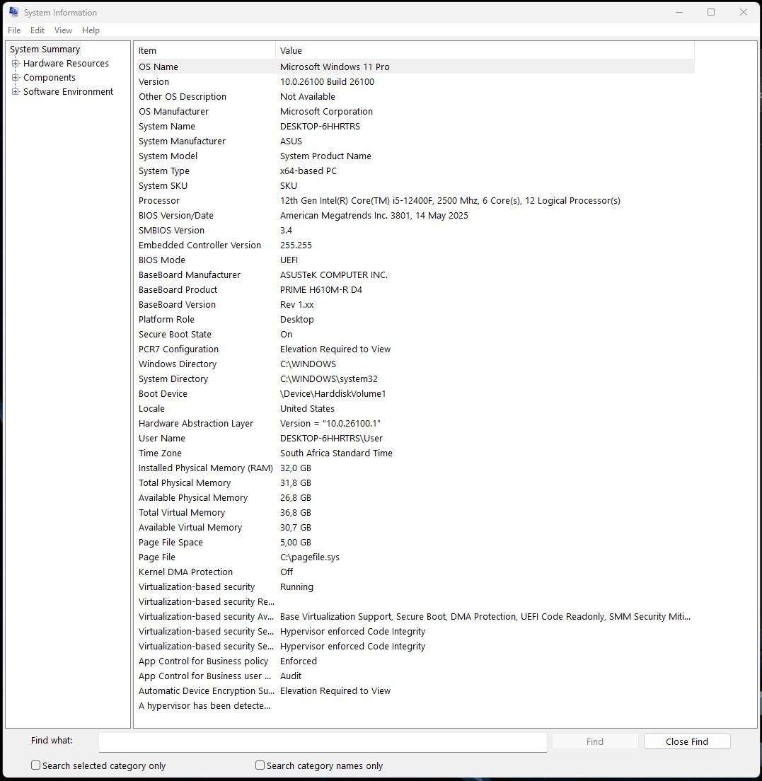 Gaming PC with static ARGB, RTX3060 12Gb GPU, i5-12400F CPU, 32Gb RAM, 1Tb NvMe, Win 11 Pro