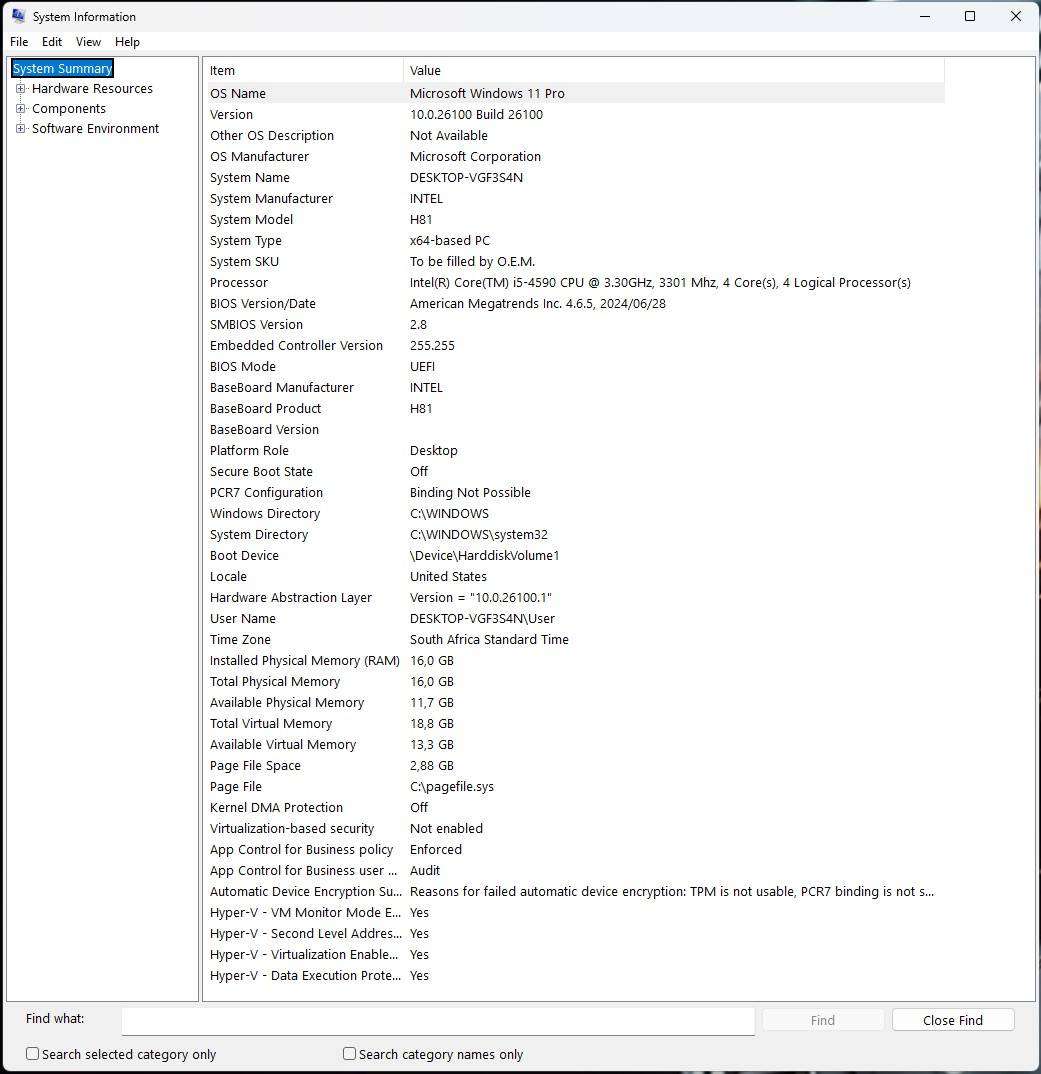 Gaming PC with ARGB, GT1060 6Gb GPU, i5-4590 CPU, 16Gb RAM, 512Gb NvMe, Win 11 Pro