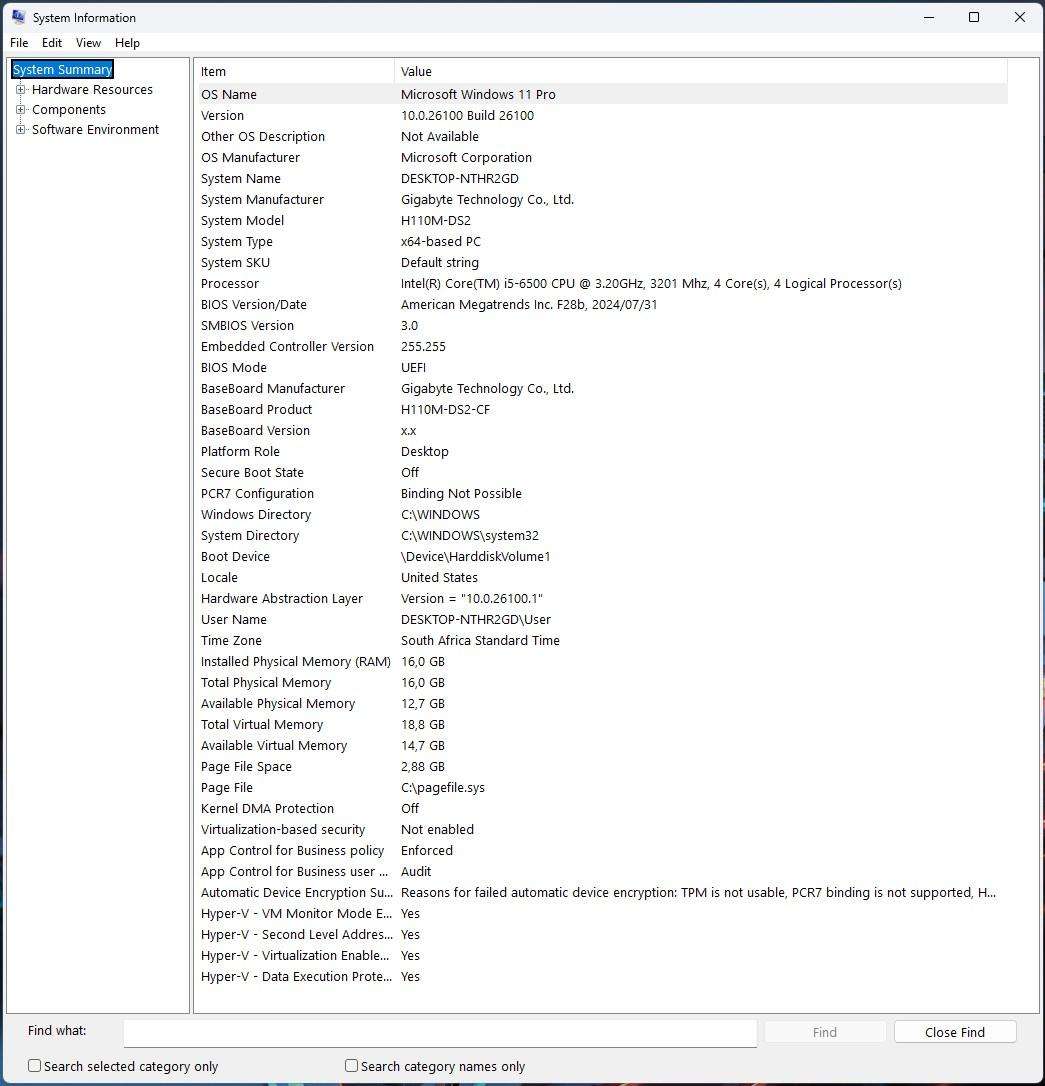 Gaming PC with ARGB, GTX1660 Ti 6Gb GPU, i5-6500 CPU, 16Gb RAM, 512Gb NvMe, Win 11 Pro