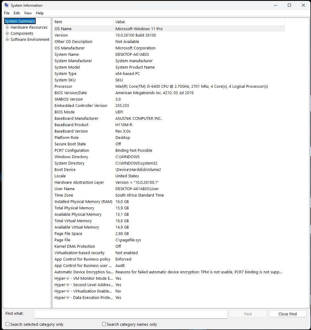Gaming PC with ARGB, GTX1660 Ti 6Gb GPU, i5-6400 CPU, 16Gb RAM, 512Gb NvMe, Win 11 Pro