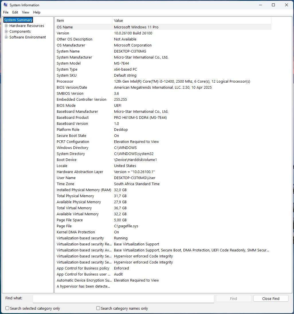 Gaming PC with static ARGB, RTX3060 12Gb GPU, i5-12400 CPU, 32Gb RAM, 1Tb NvMe, Win 11 Pro