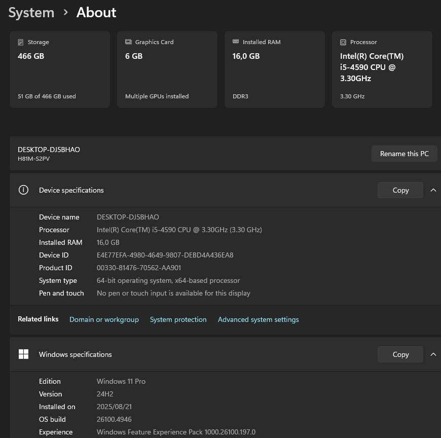 Gaming PC with static ARGB, GTX1060 6Gb GPU, i5-4590 CPU, 16Gb RAM, 500Gb SSD, Win 11 Pro
