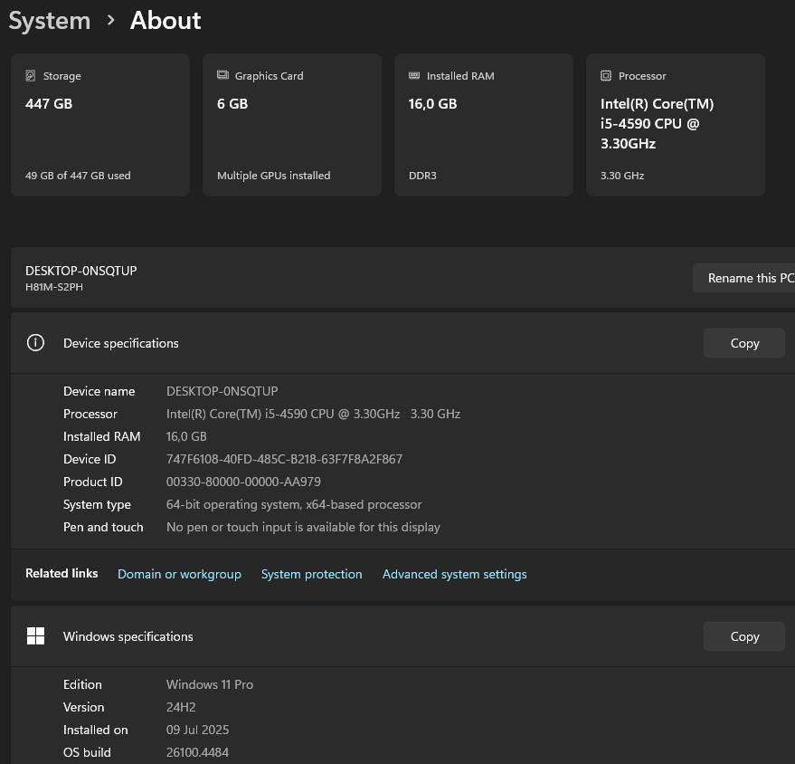 Gaming PC with ARGB, GT1060 6Gb GPU, i5-4590 CPU, 16Gb RAM, 512Gb SSD, DVD, Win 11 Pro
