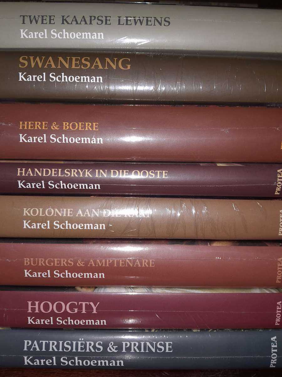 Karel Schoeman - vol stel van 8 nuwe boeke