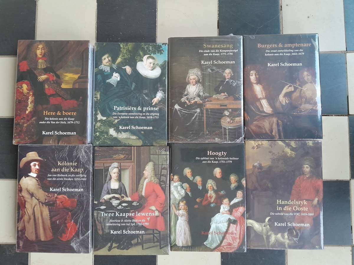 Karel Schoeman - vol stel van 8 nuwe boeke