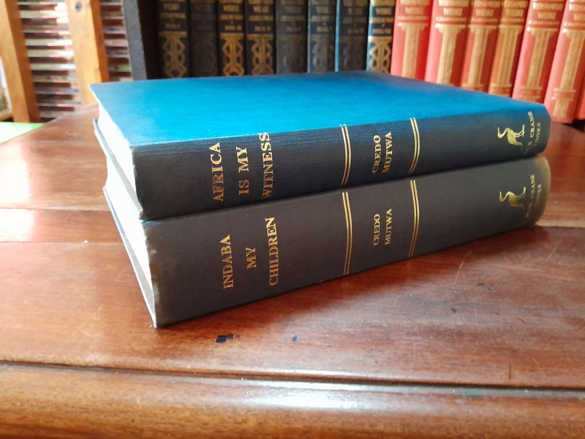 Credo Mutwa -  Indaba, My Children & Africa Is My Witness - set of 2