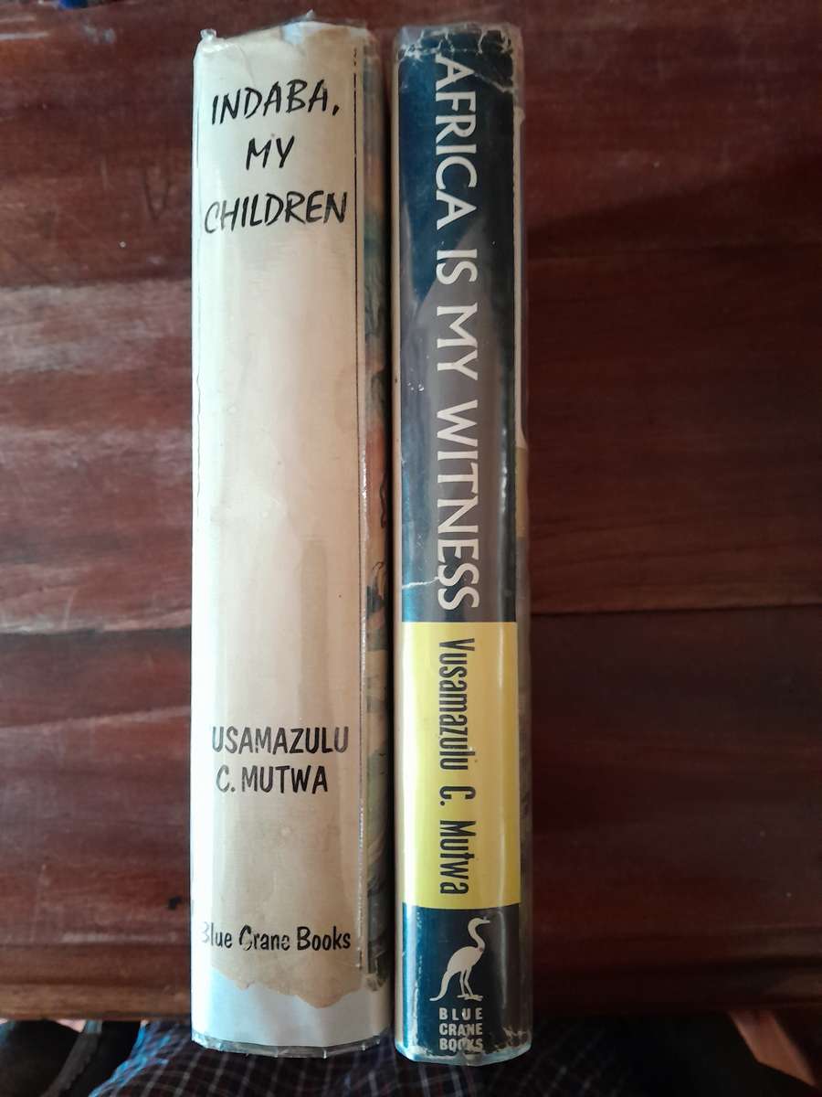 Credo Mutwa -  Indaba, My Children & Africa Is My Witness - set of 2