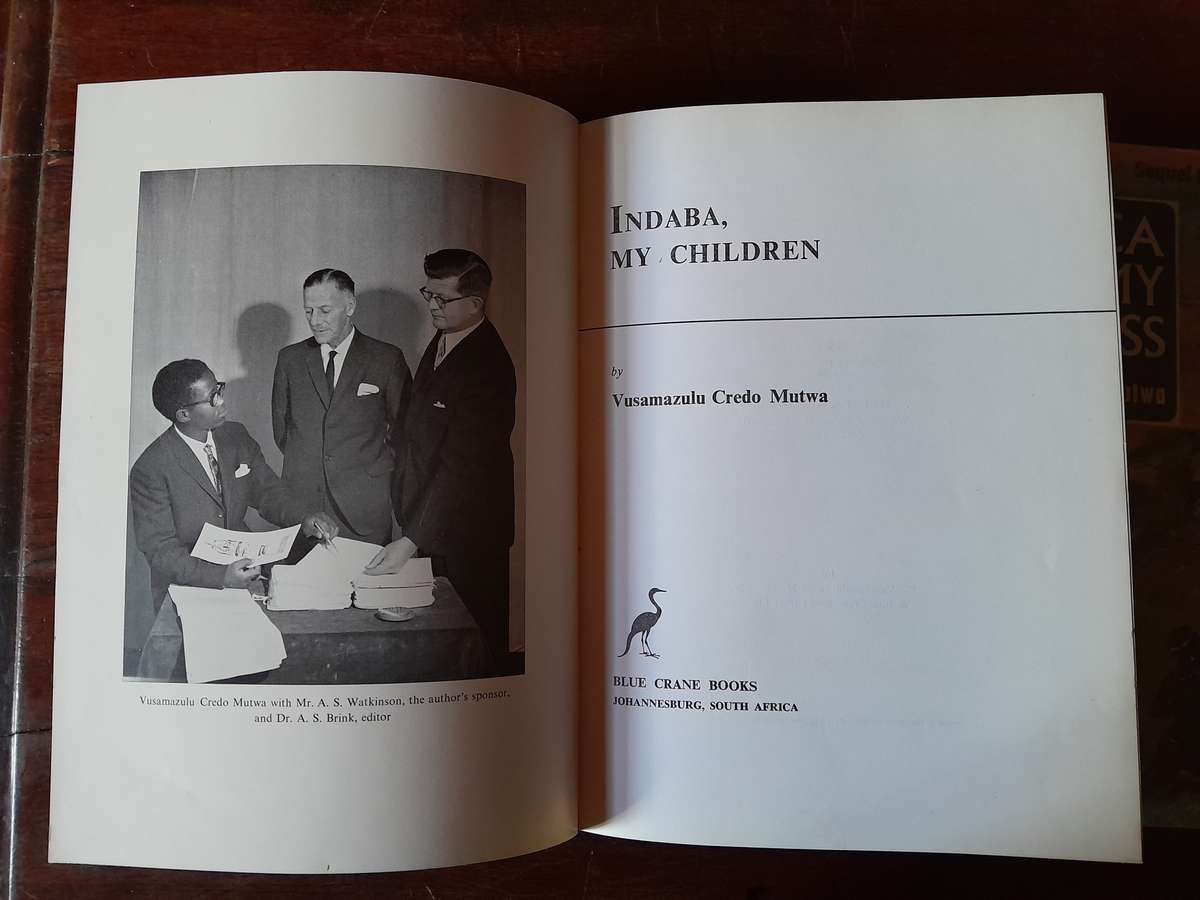 Credo Mutwa -  Indaba, My Children & Africa Is My Witness - set of 2