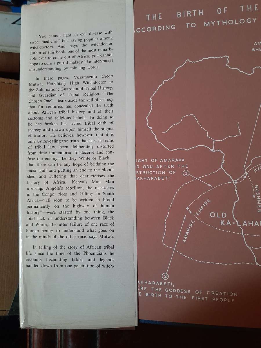 Credo Mutwa -  Indaba, My Children & Africa Is My Witness - set of 2