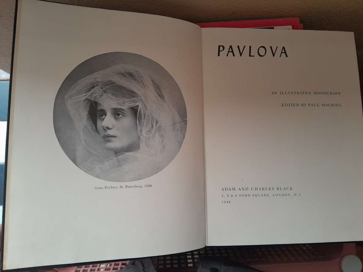 Pavlova - autographed postcard (includes book)