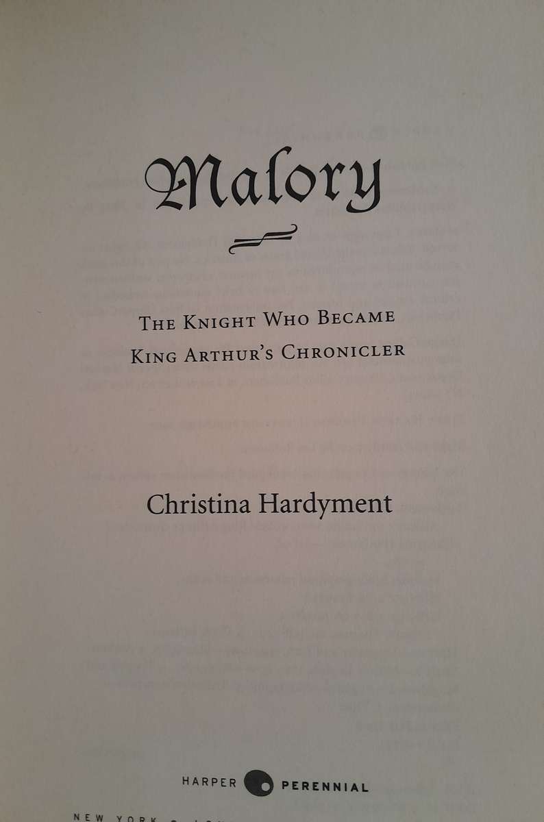 Malory - Christina Hardyment