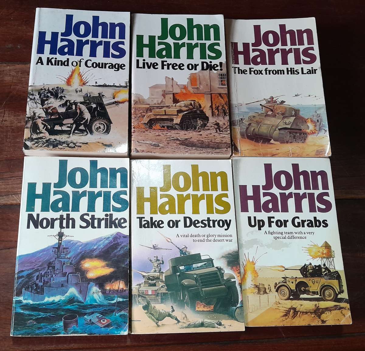 John Harris - set of 6 books