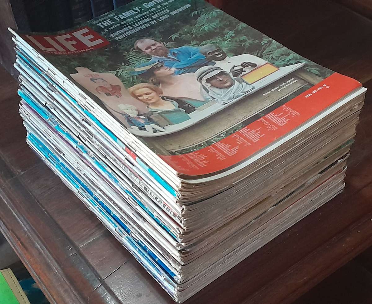 Life Magazines - set of 50