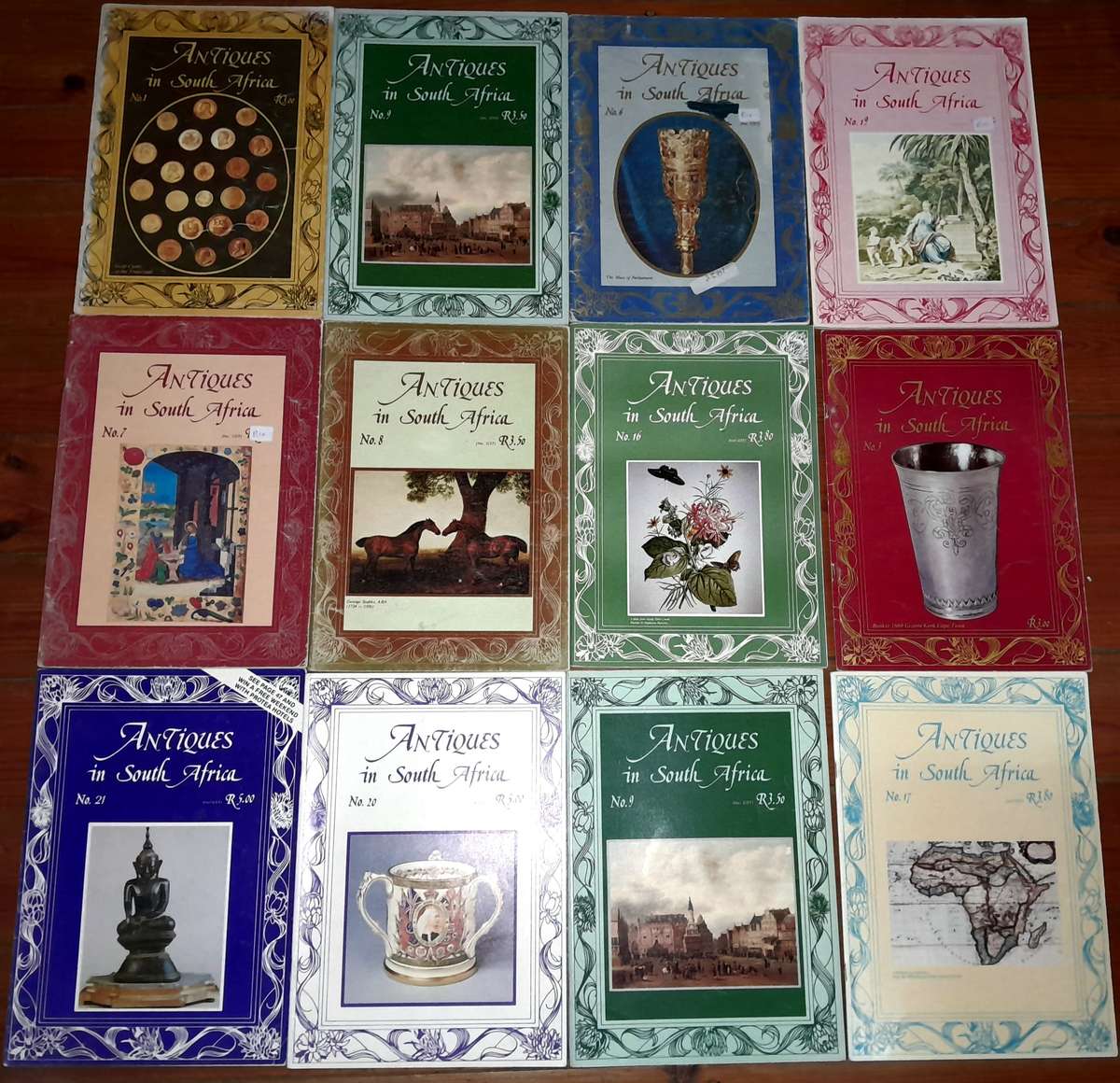 Antiques in South Africa - set of 13 magazines