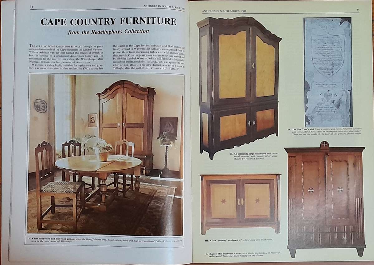 Antiques in South Africa - set of 13 magazines