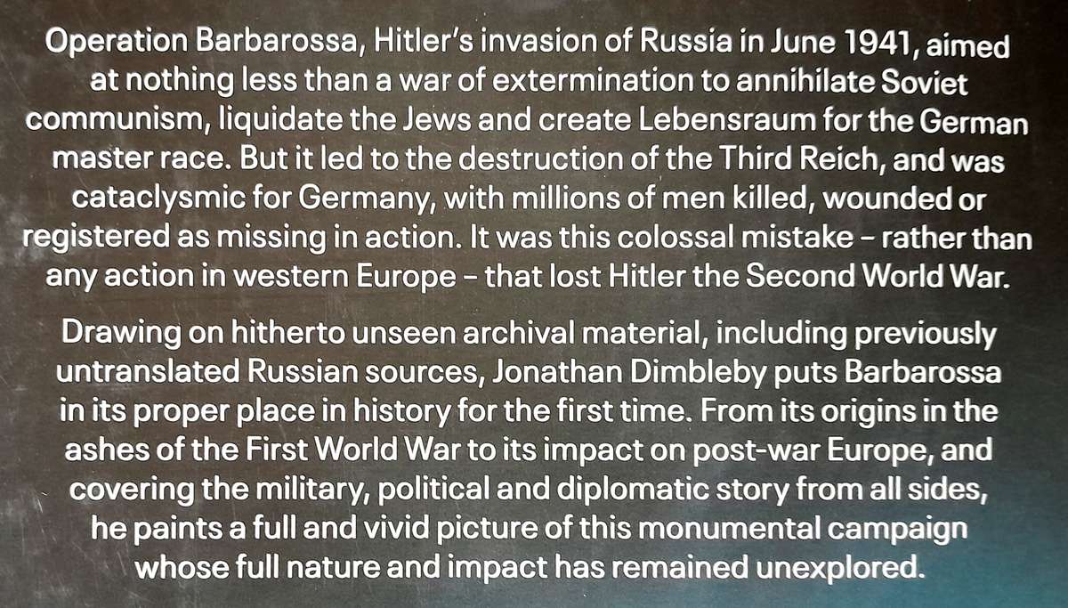 Barbarossa - Jonatan Dimbleby