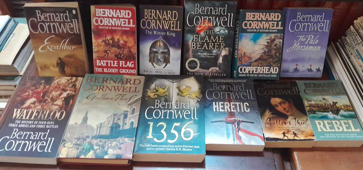 Bernard Cornwell - set of 27 books