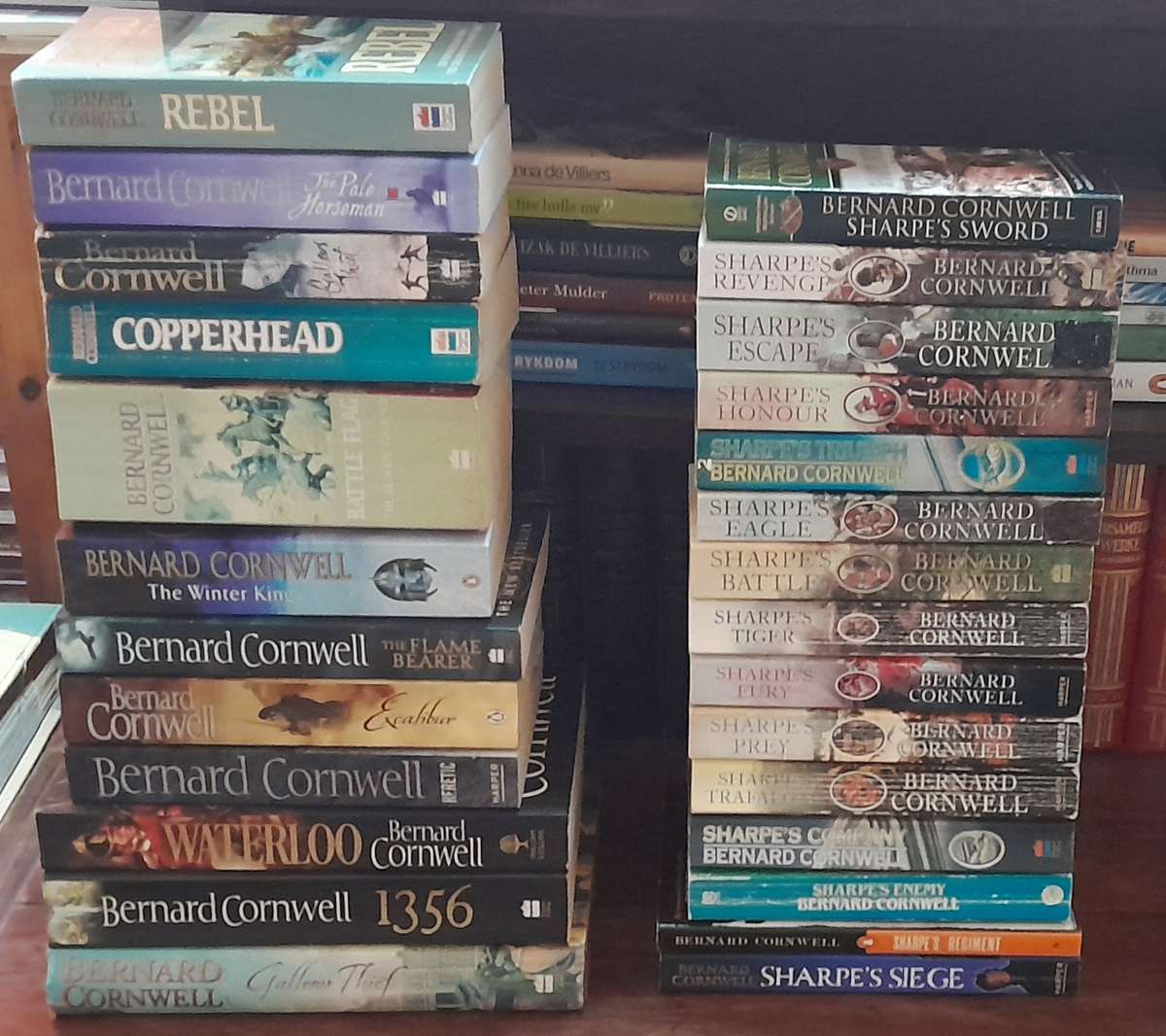 Bernard Cornwell - set of 27 books