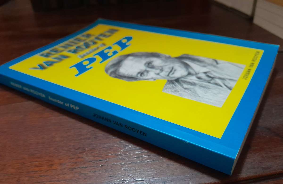 Renier Van Rooyen Founder of PEP -  (signed)