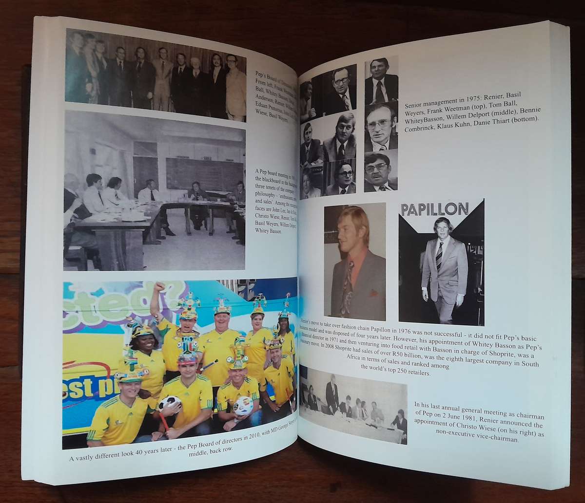 Renier Van Rooyen Founder of PEP -  (signed)