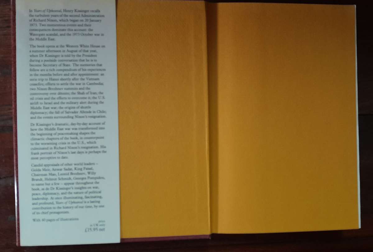 Henry Kissinger - Years of Upheaval