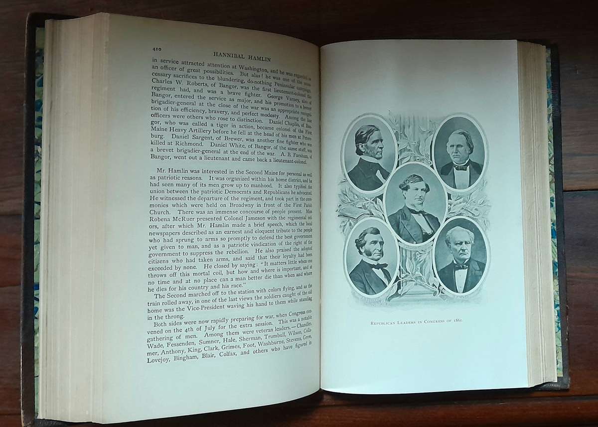 Life & times of Hannibal Hamlin 1809-1891  - Biography (signed)