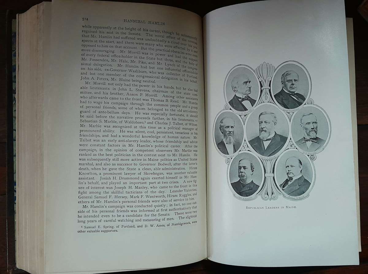 Life & times of Hannibal Hamlin 1809-1891  - Biography (signed)