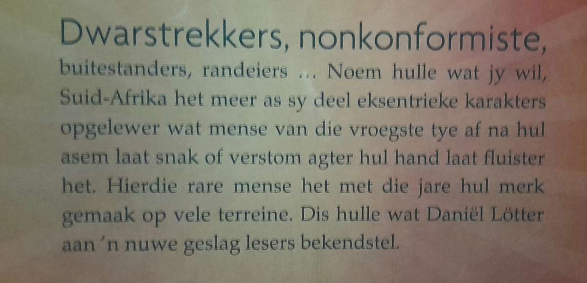 Dwars - signed by author