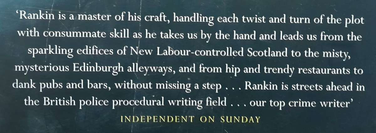 Ian Rankin - set of 16 books
