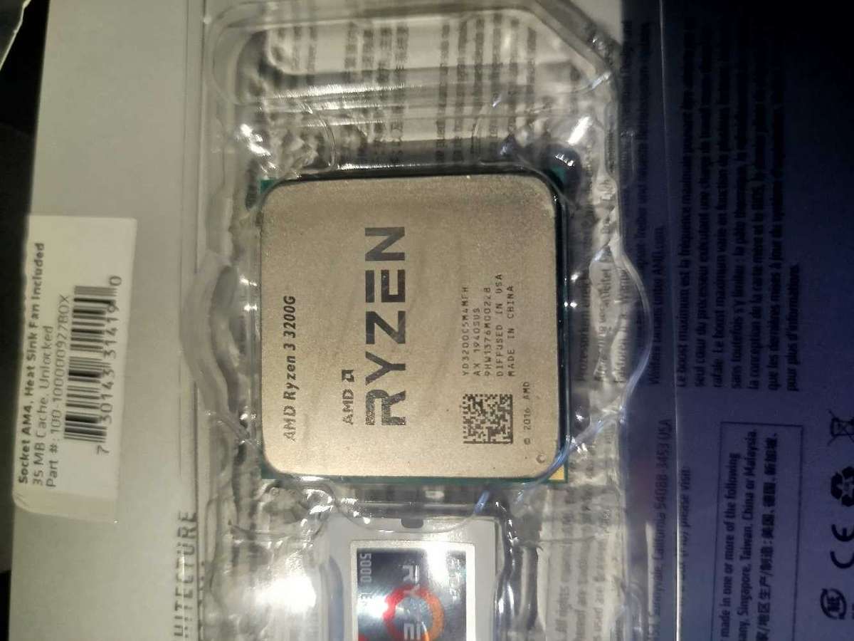 Ryzen 3 3200G